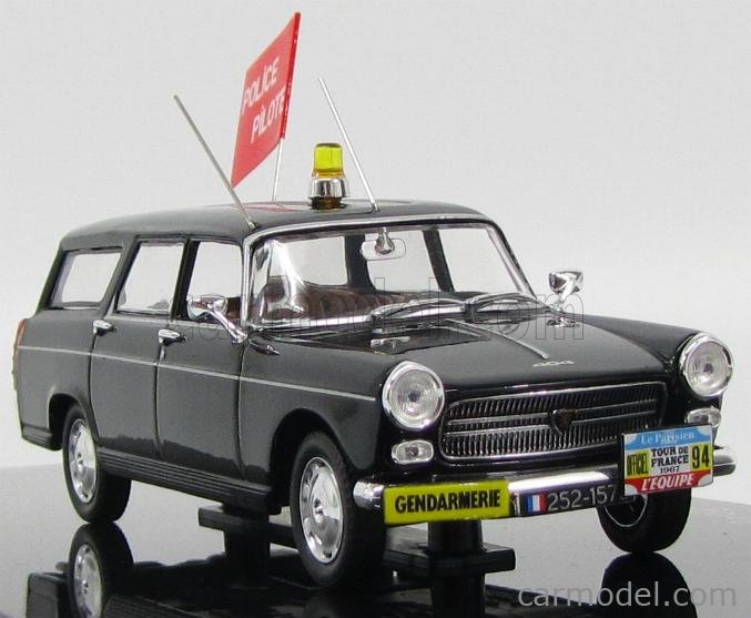 NOREV 474429 Scale 1/43 | PEUGEOT 404 BREAK GENDARMERIE TOUR