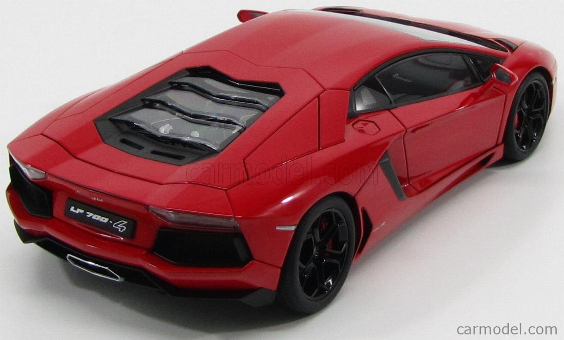 AUTOART 74669 Scale 1/18 | LAMBORGHINI AVENTADOR LP700-4 2011 RED MET