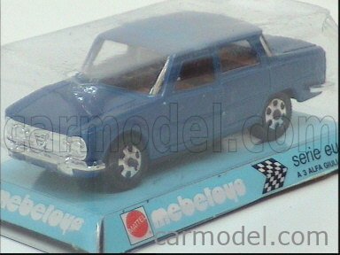 MEBETOYS - A3 - Alfa Romeo Giulia TI - Doré - En boite
