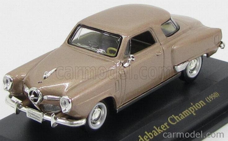 LUCKY-DIECAST LDC94249BW Scale 1/43  STUDEBAKER CHAMPION COUPE 1950 LIGHT BROWN MET