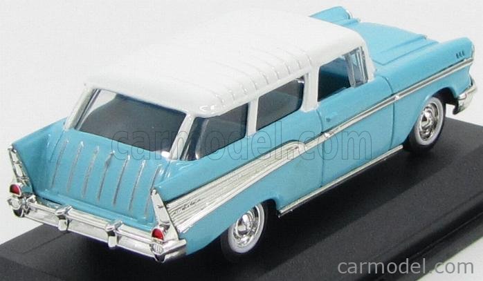 LUCKY-DIECAST LCD94203LBL Scale 1/43 | CHEVROLET CHEVY BEL AIR NOMAD ...