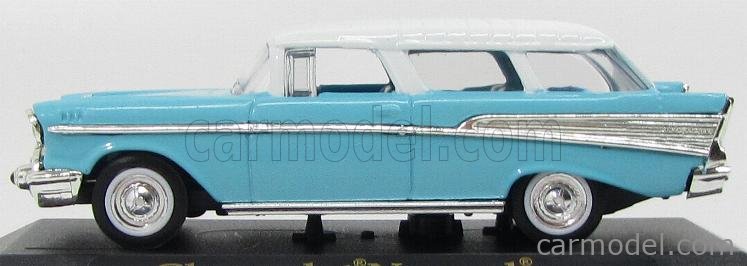 LUCKY-DIECAST LCD94203LBL Scale 1/43 | CHEVROLET CHEVY BEL AIR NOMAD ...