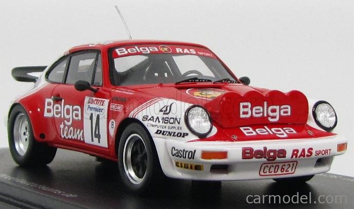 SPARK-MODEL MAD002 Scale 1/43 | PORSCHE 911 SC/RS TEAM BELGA