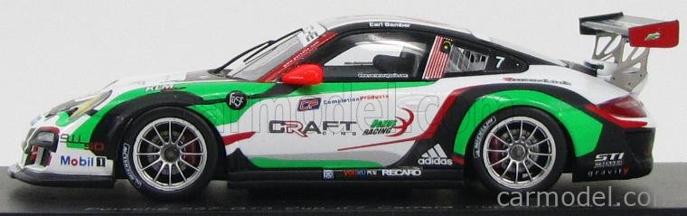 Miniature Spark 1/43 Porsche 911 GT3 #88 - Carrera Cup Asia 2015 - Perfetti