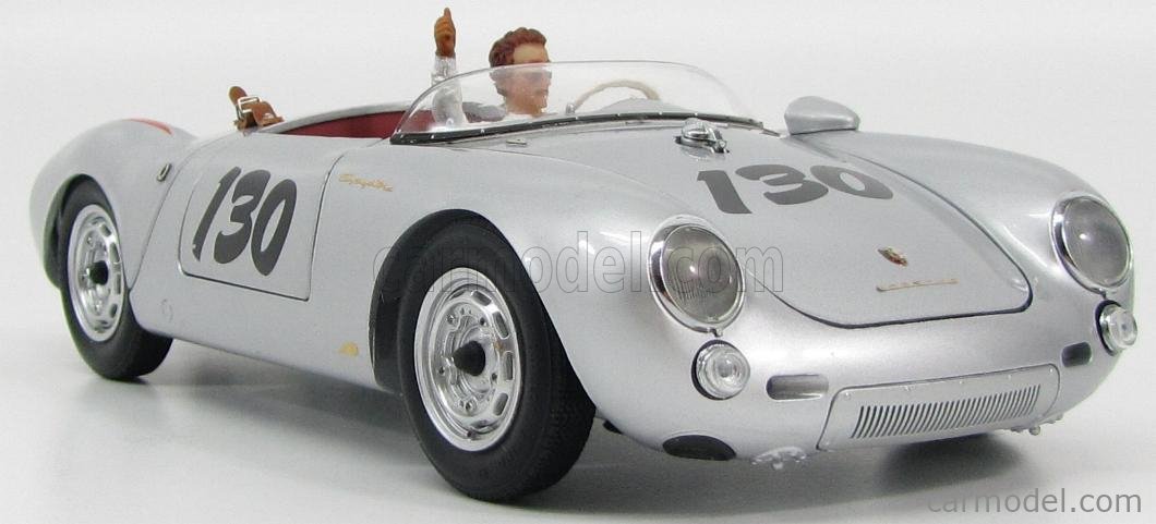 PORSCHE - 550A SPIDER N 130 OPEN 1955 JAMES DEAN - LITTLE BASTARD - LITTLE  BASTARD WITH FIGURES