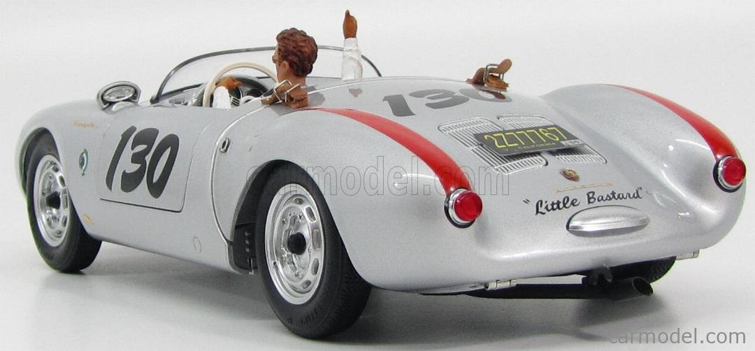 1/18 Schuco ポルシェ 550A スパイダー 1/18 Schuco 1953-1957 Porsche 550 A Spyder (Red) Diecast Car