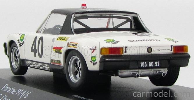 Spark 1:43 Porsche 911T 1991cc - #44 Le Mans 1969 - Laurent Marche - Miniature De Collection