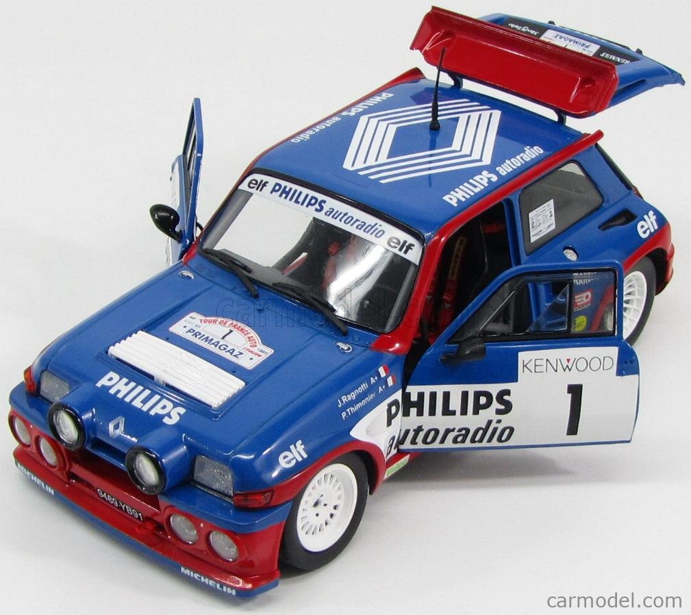 Pré-commande ] Renault 5 GT Turbo Mk1 Red 1985 1/18 SOLIDO S1810001