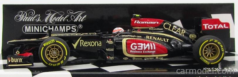 Miniature Minichamps 1/43 Lotus F1 Team Renault - Romain Grosjean 2014