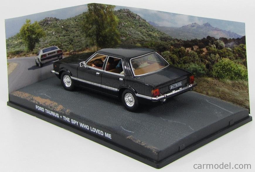 OPO 10 - Car 1:43 Compatible with Ford Taunus James Bond 007 The SPY WHO  Loved ME (DY075SP)