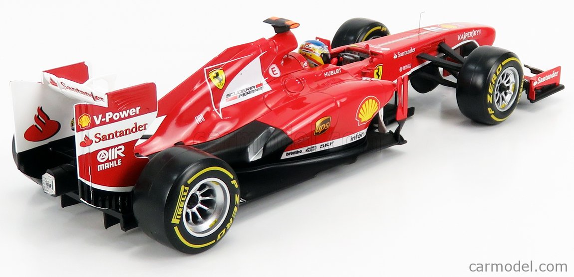 マテル ホットウィール 1/43 フェラーリ F138 アロンソ #3 Mattel Hot Wheels BCK16 Ferrari F138 Race Version 2013 - F Alonso