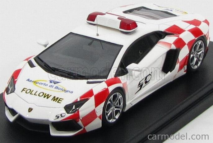 LOOKSMART LS384A Lamborghini Aventador LP 700-4 2011 - Orange - 1/43