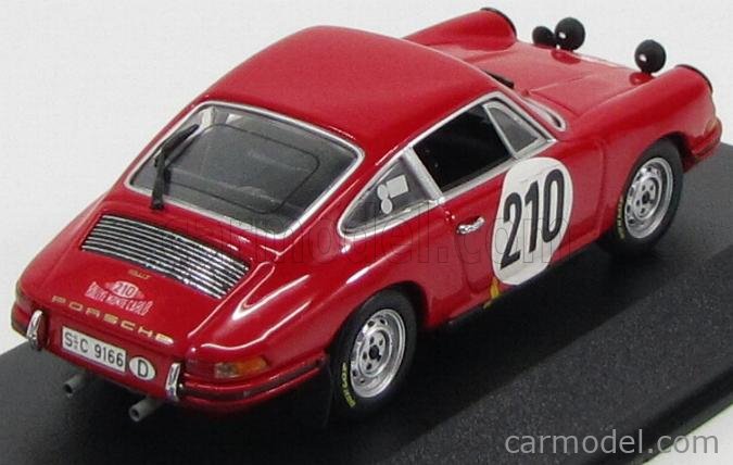 Modèle Réduit 1:43 Spark Porsche 911S Rally Montecarlo 1967 Elford Stone - S6607 Neuf