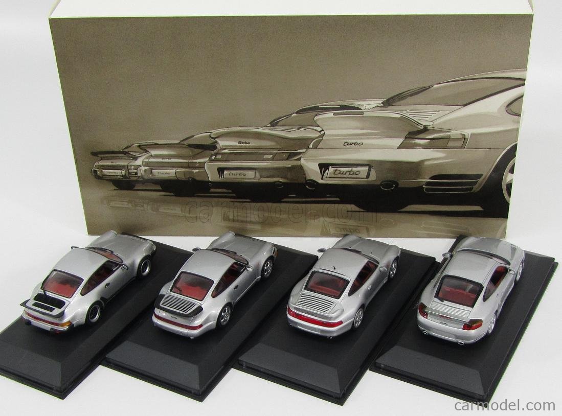 MINICHAMPS WAP020SET04 Scale 1/43 | PORSCHE 911 TURBO SET HISTORY