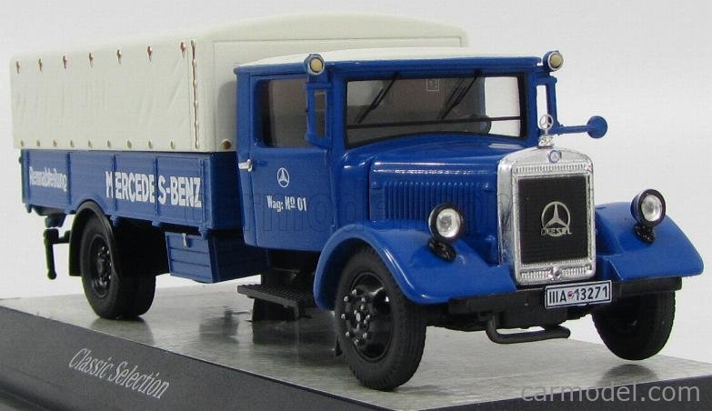 Camion Charbonnier Mercedes-Benz LO2750 Gris 1934 – Échelle 1/43, Premium, Neuf
