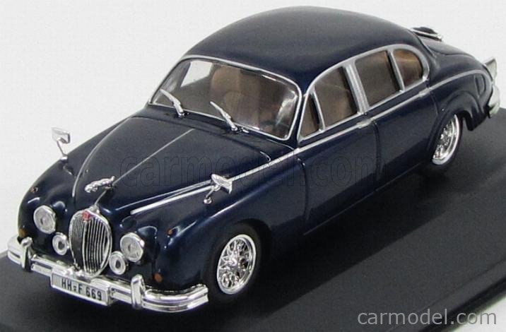 WHITEBOX WHI186656 Scale 1/43 | JAGUAR MKII 4-DOOR 1960 BLUE MET