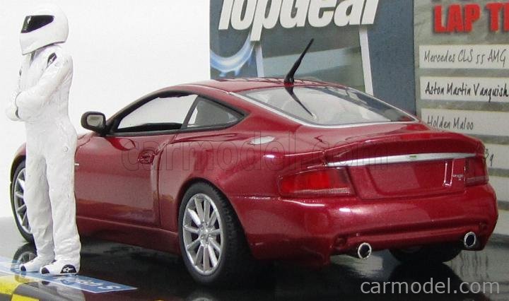 ASTON MARTIN VANQUISH S 2004 Gris Silver MINICHAMPS 1:43