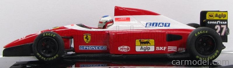 FERRARI F93A 1993 Jean ALESI F1 FORMULE 1 N°27 rouge au 1/43 sous