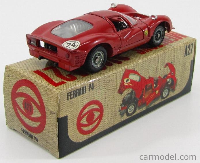 MEBETOYS ANCIEN FERRARI P4 LE MANS TRÈS BON ÉTAT 1/43 ème ANNÉES 60
