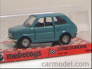Modèle Réduit Fiat 126 1/25 - Mebetoys Tour De Méditerranée - Occasion - Collection