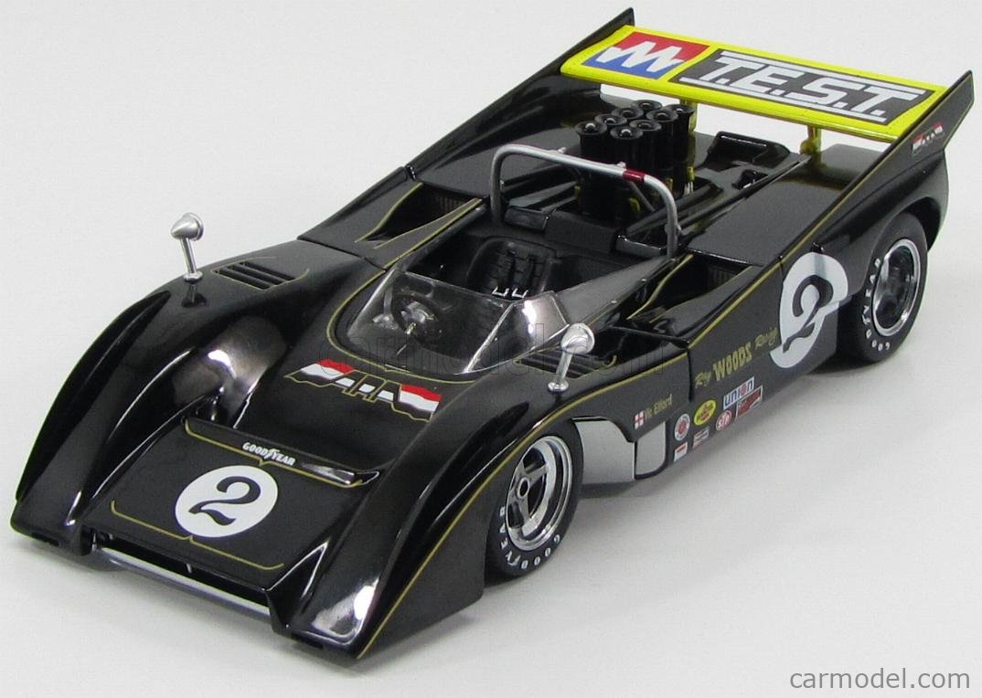 TRUESCALE TSM131808 Scale 1/18 | McLAREN M8D N 2 LAGUNA SECA 1971