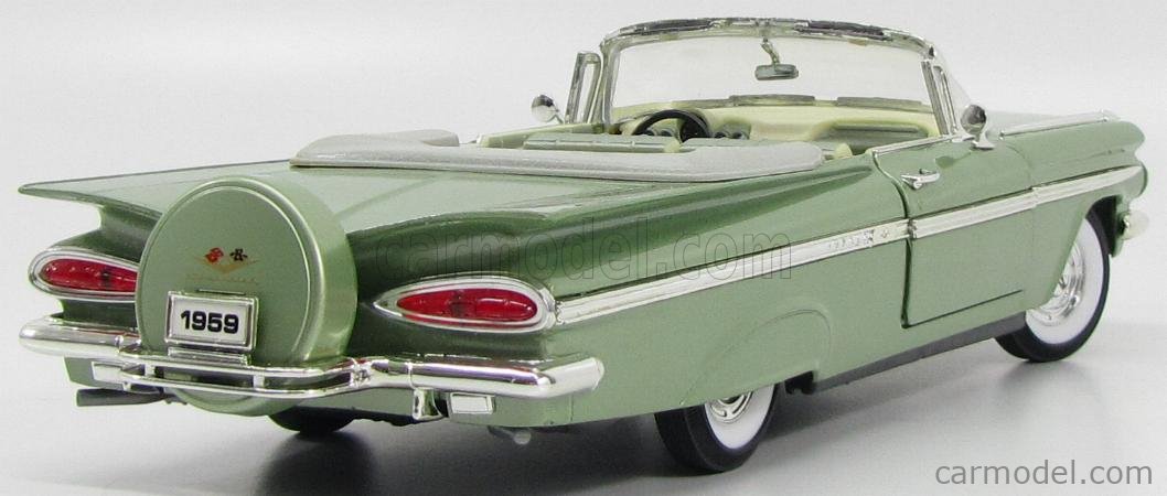 １９５９　ＣＨＥＶＲＯＬＥＴ　ＩＭＰＡＬＡ　【１/１８】　新品、未使用！ Road Legends 1959 Chevy Impala 1 18th Scale for sale online