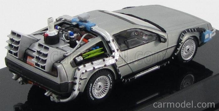 MATTEL HOT WHEELS BCK08 Scale 1/43 | DE LOREAN TIME MACHINE - BACK TO ...