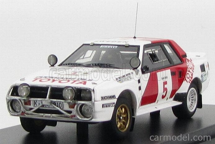 TOYOTA - CELICA TWIN CAM TURBO N 5 WINNER Gr.B RALLY SAFARI 1984 WALDEGAARD  - THORSZELIUS