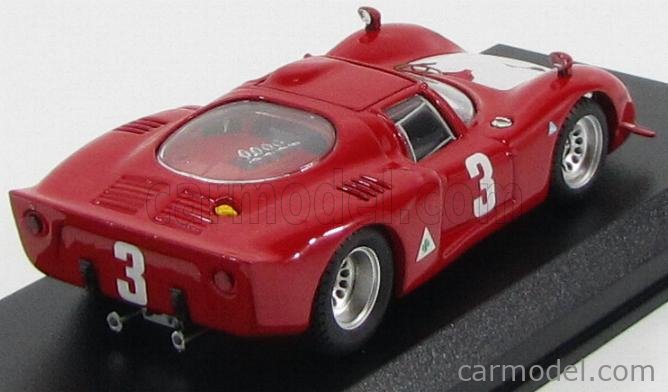 BEST-MODEL 9115 Scale 1/43 | ALFA ROMEO 33.2 SPIDER N 3 IMOLA 1968 ...