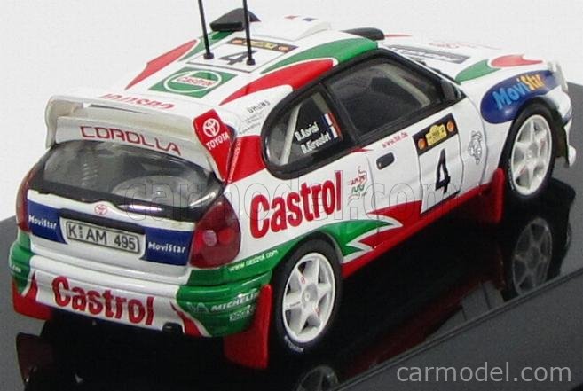 1/43 Vitesse SKM99036 Toyota Crolla WRC 1999 Monte Carlo #4 Auriol & Giraudet LE for sale online