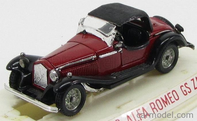 Miniature Politoys 1/43 - Alfa Romeo Quattroruote Zagato 532 - Occasion