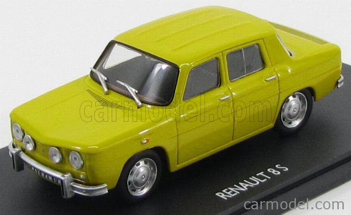 Solido Renault 8S 1968 - Yellow 1:18