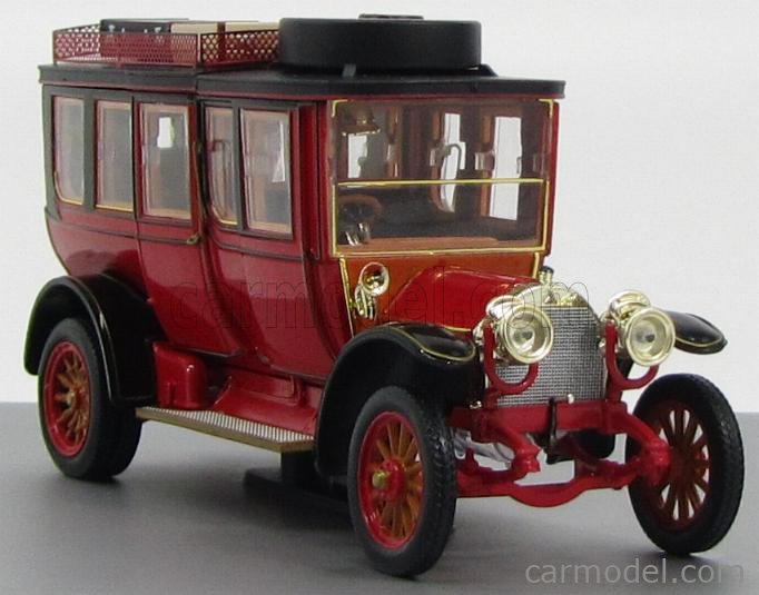 MINICHAMPS B66041031 Scale 1/43 | MERCEDES BENZ SIMPLEX 60HP TOURING  LIMOUSINE 1903 RED BLACK