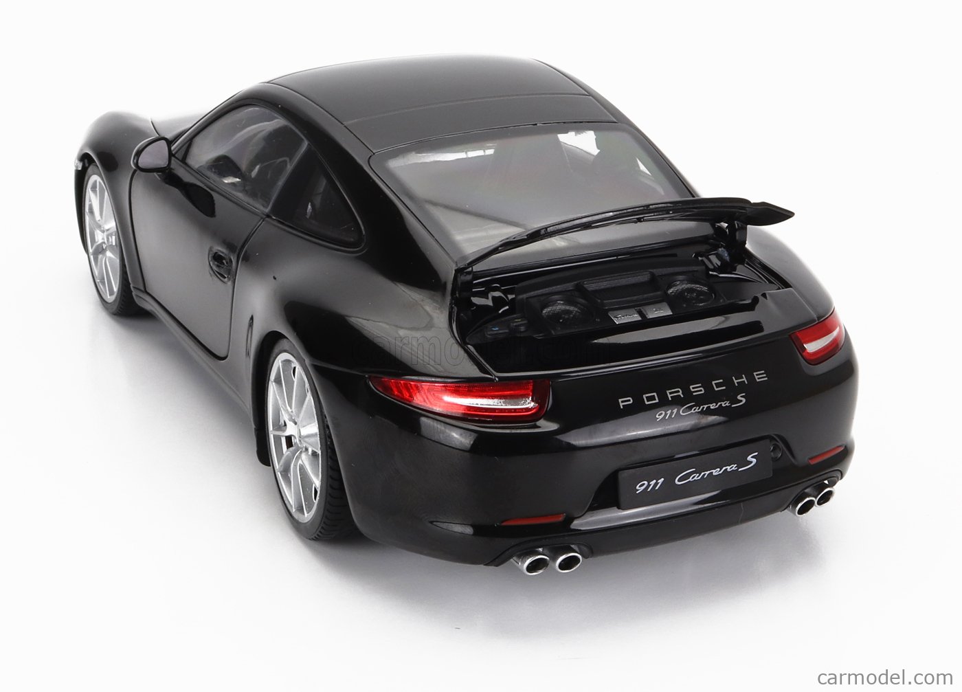 Modellino Welly 1:18 - Porsche 911 Carrera S Coupé 991 (2013) Nero WE18047BK