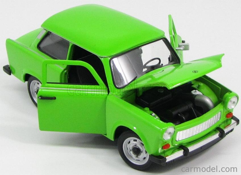 Miniature Trabant 601 (Trabi) échelle 1:43 Par Welly - Voiture Vintage De Collection, Occasion