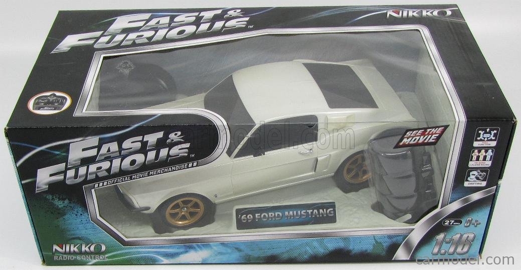 nikko rc fast and furious cars