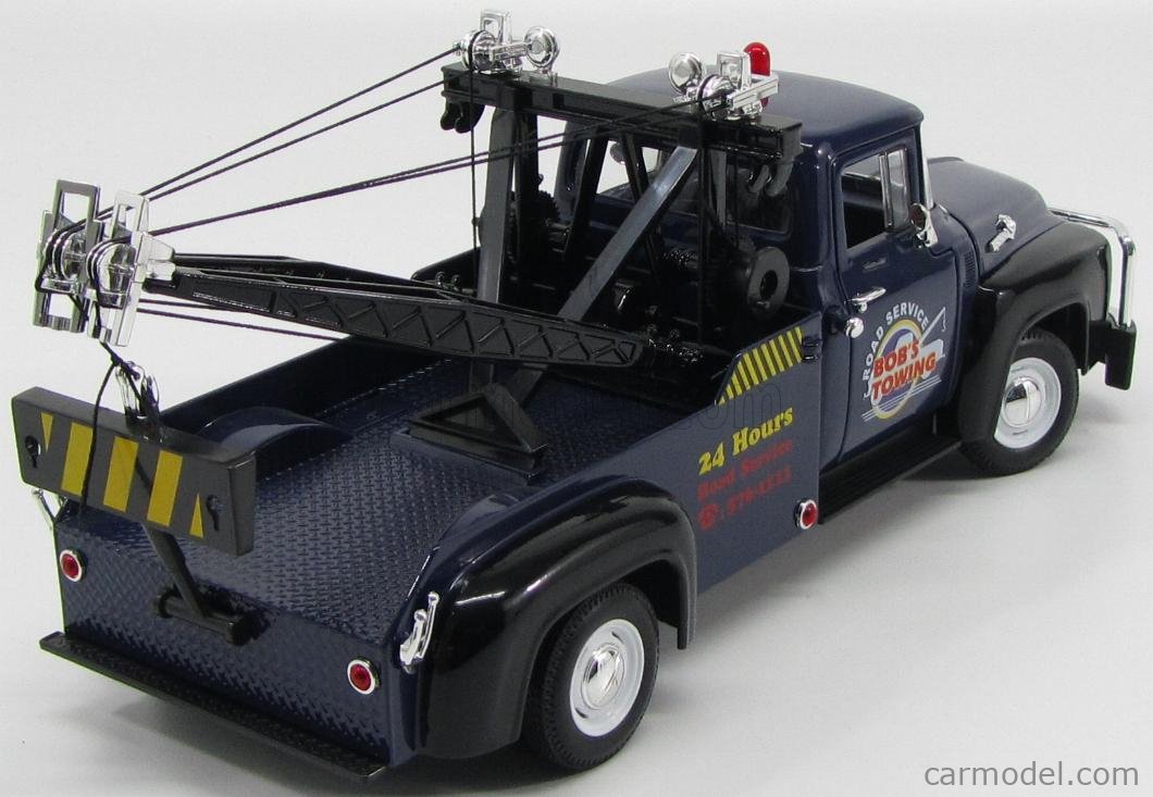 1/18 ウェリー　フォードF100 レッカー車　希少モデル　シボレー　ダッジ WELLY WE19834BL Scale 1/18 | FORD USA F-100 PICK-UP TOW