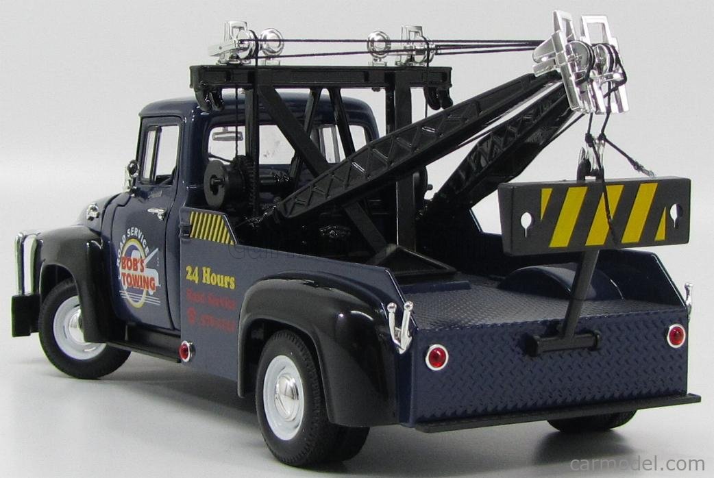 WELLY WE19834BL Scale 1/18 | FORD USA F-100 PICK-UP TOW