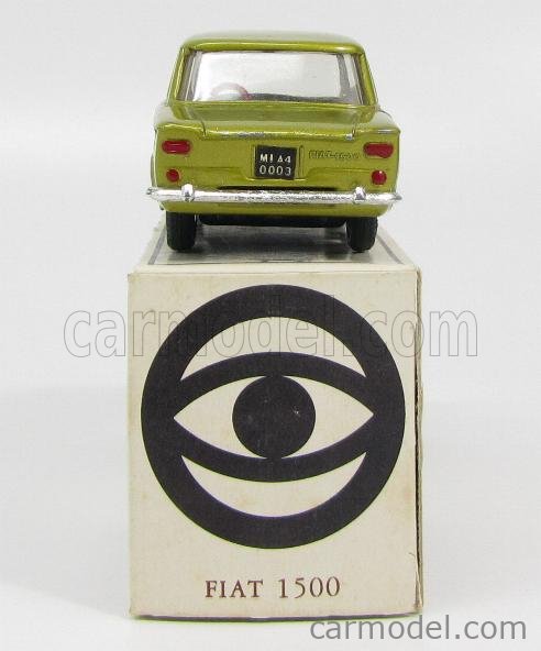 MEBETOYS MATTEL A2 Scale 1/43 | FIAT 1500 (1 ISSUE) YELLOW MET