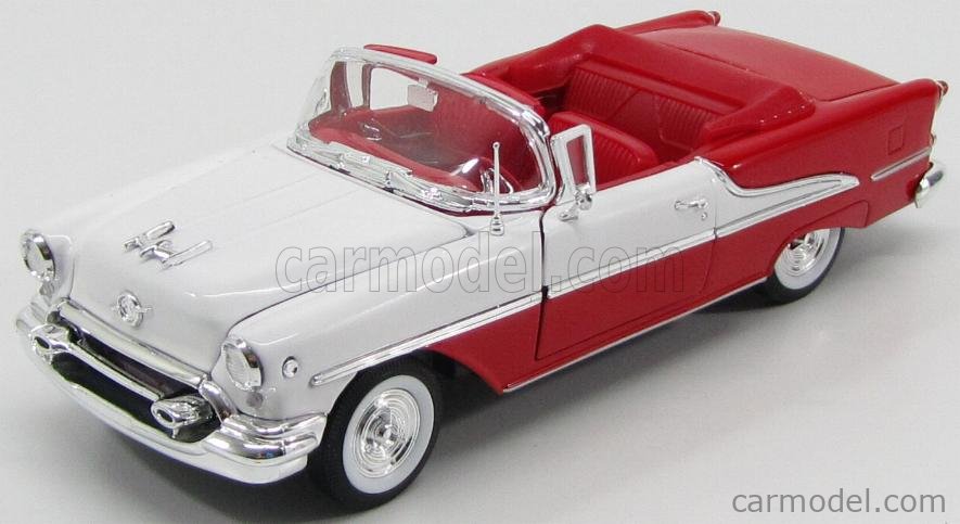 1955 Oldsmobile Super 88 Convertible Red Welly 22432 1/24 scale Diecast Car