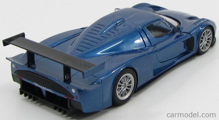 Motormax 1:24 Maserati McDonald 12 Corsa DIE-CAST Bleu 74643 N/B