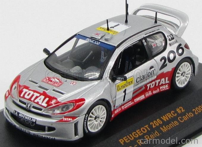 Ixo Models Ram Scale Peugeot Wrc Clarion N Rally