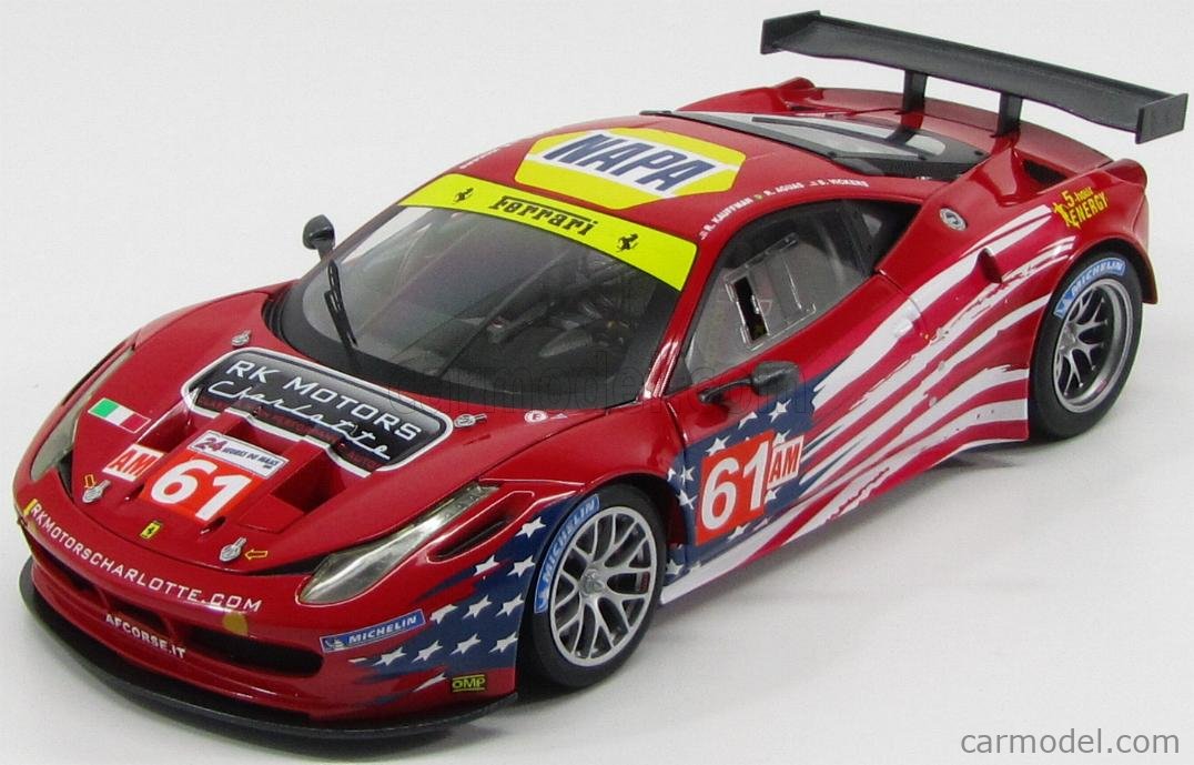 1/18 マテル エリートモデル フェラーリ 458 イタリア GT2 | korfor.com.ua