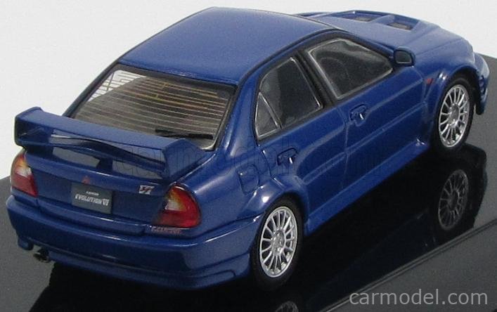 AUTOART 57152 Scale 1/43 | MITSUBISHI LANCER EVOLUTION 6 1999 BLUE