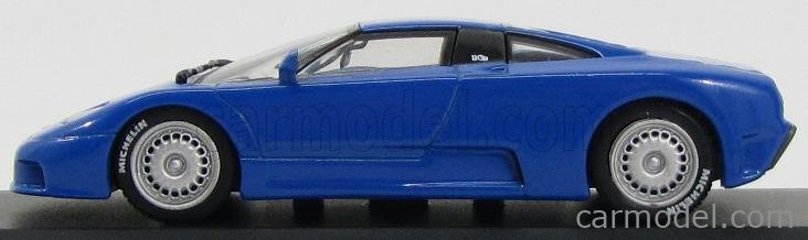 1:43 Minichamps Bugatti EB 110 1994 blue 