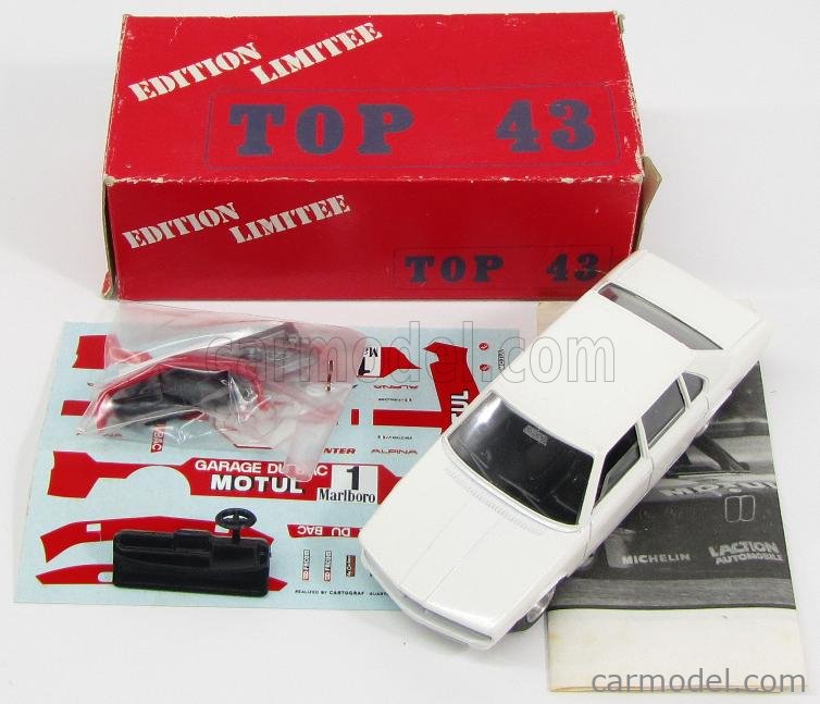 BMW 528 Motul #1 - TOP 43 - Échelle 1/43 - Collection - Modèle 1982