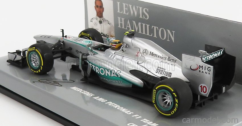 MERCEDES GP - F1 MGPW04 PETRONAS N 10 CHINA GP 2013 LEWIS HAMILTON