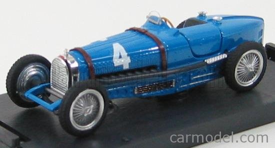 Bugatti Type 59 1/43 Brumm Modifié – GP Belgique 1934 #4 Dreyfus