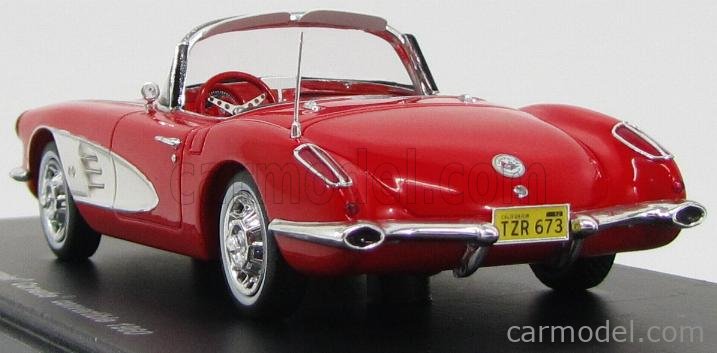 2025新作モデル スパーク 希少】1/43 シボレー 1960 コンバーチブル コルベット ミニカー