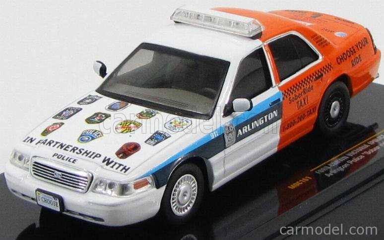 IXO MOC161 - Ford Crown Victoria Police Arlington 'Sober Ride' 2012 - 1/43 (Occasion)
